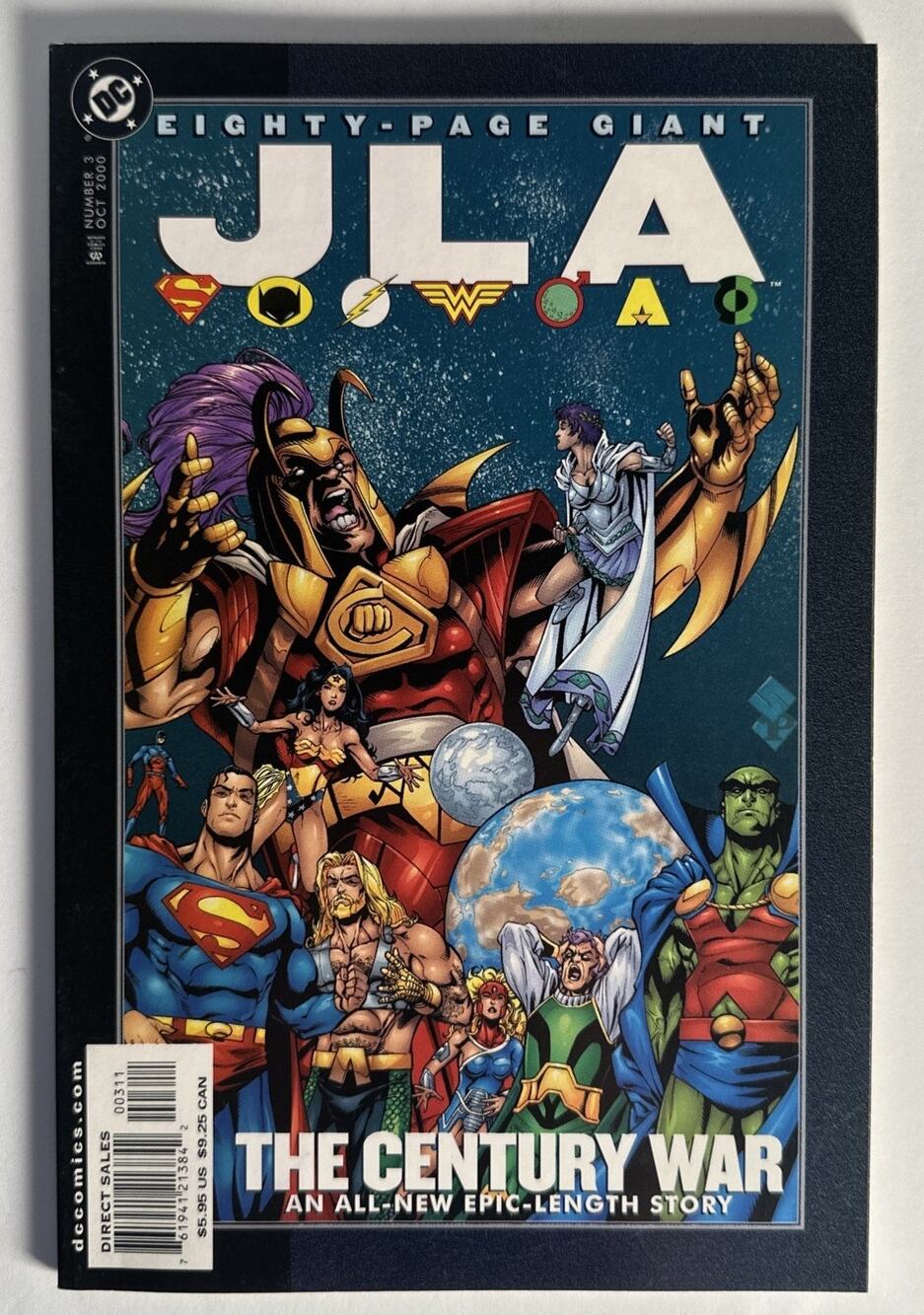 JLA 80-PAGE GIANT #3 MINI HIGH GRADE DC COMIC BOOK TS32-149